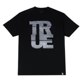 Mens True Rosetta T-Shirt Black