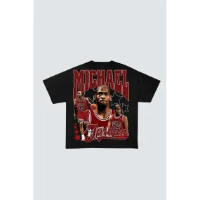 Michael Jordan Bulls Graphic T-Shirt 'Black'