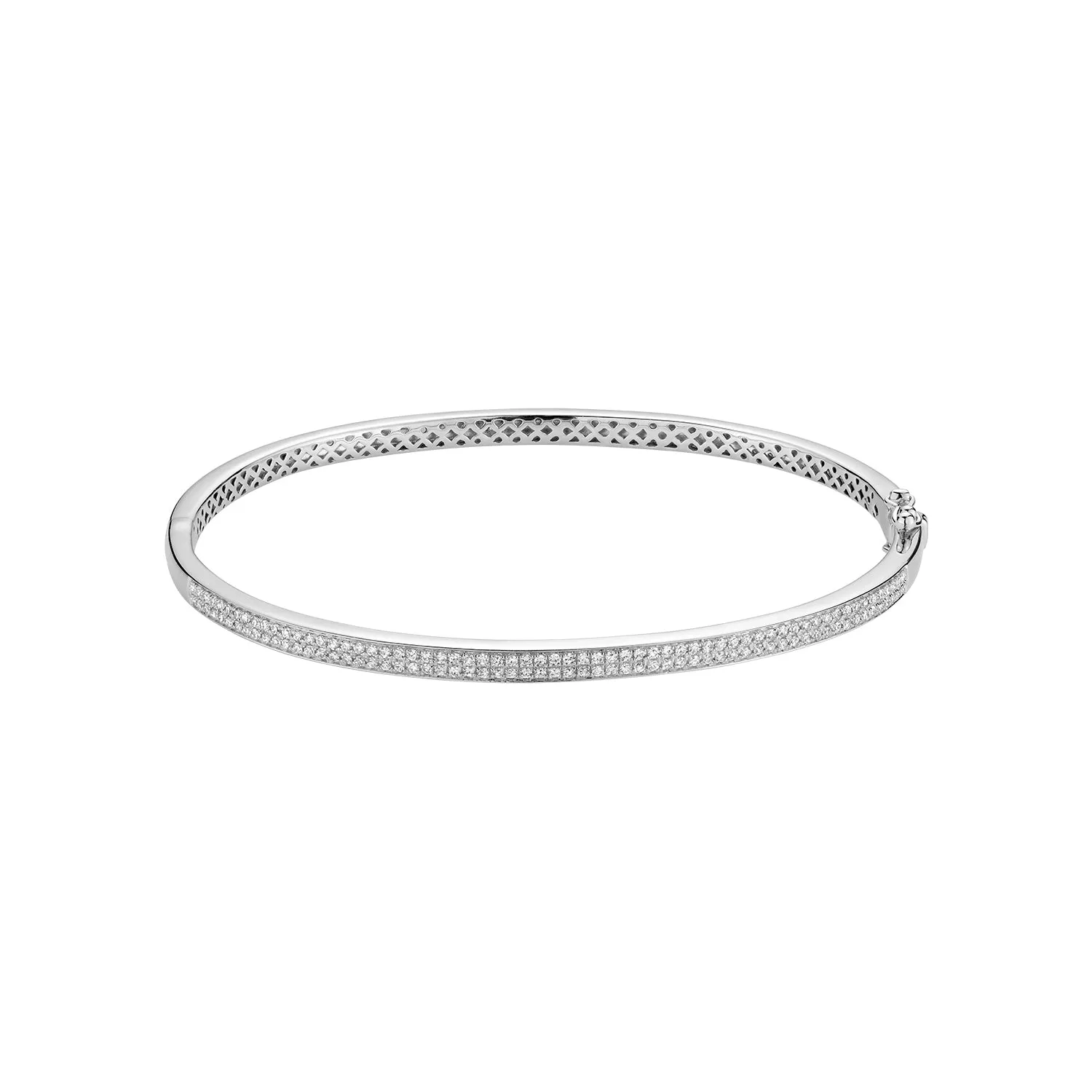 Micropavé Diamond Bangle