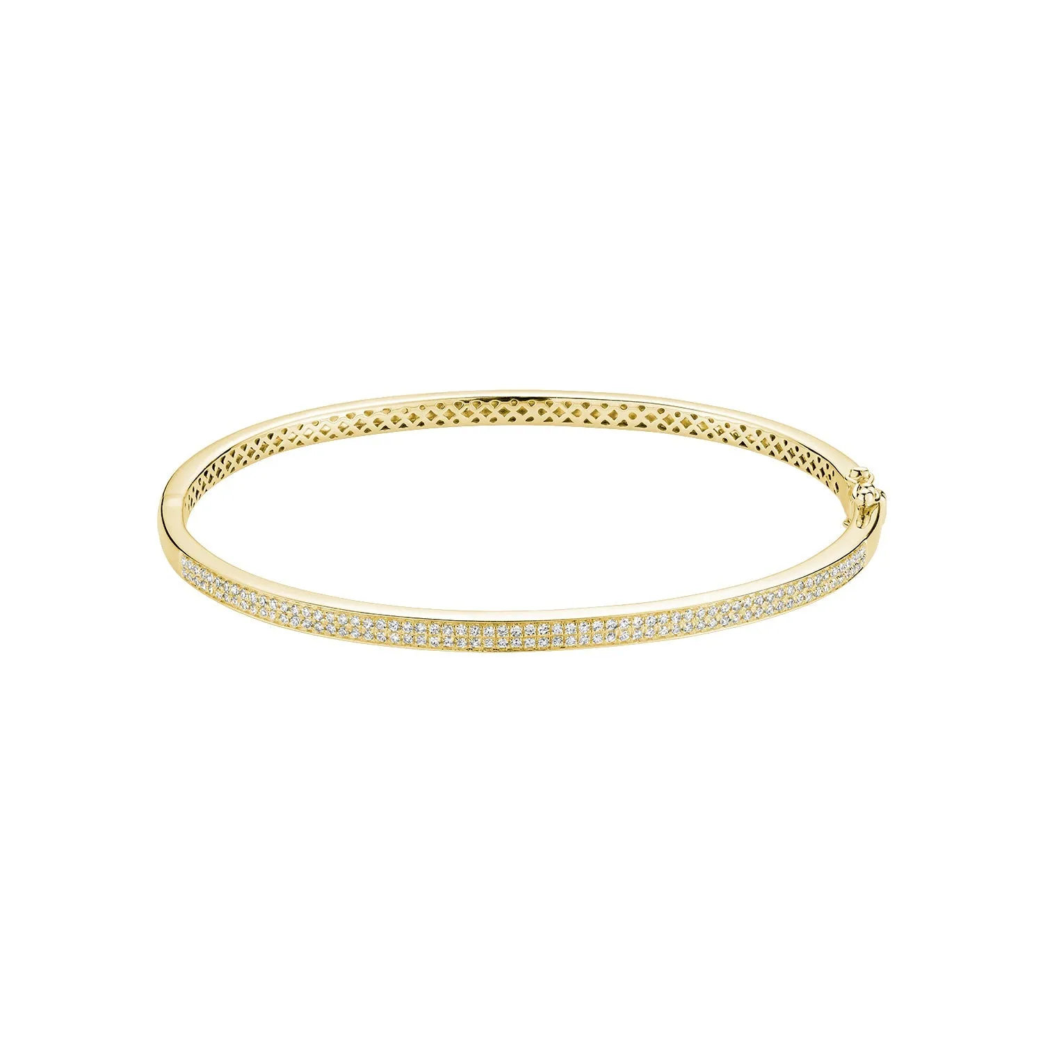 Micropavé Diamond Bangle