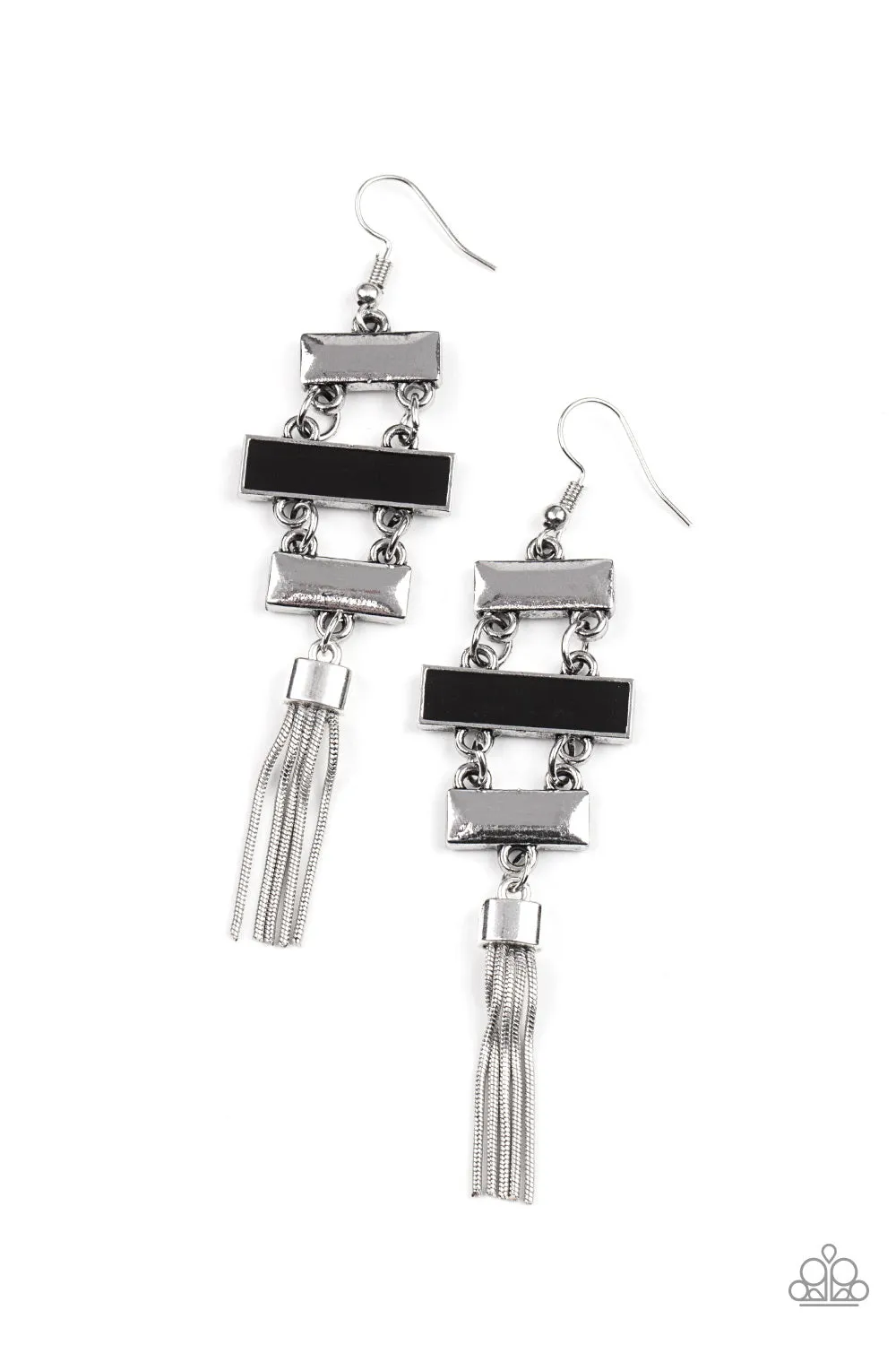 Mind, Body, and SEOUL - Black Paparazzi Earrings