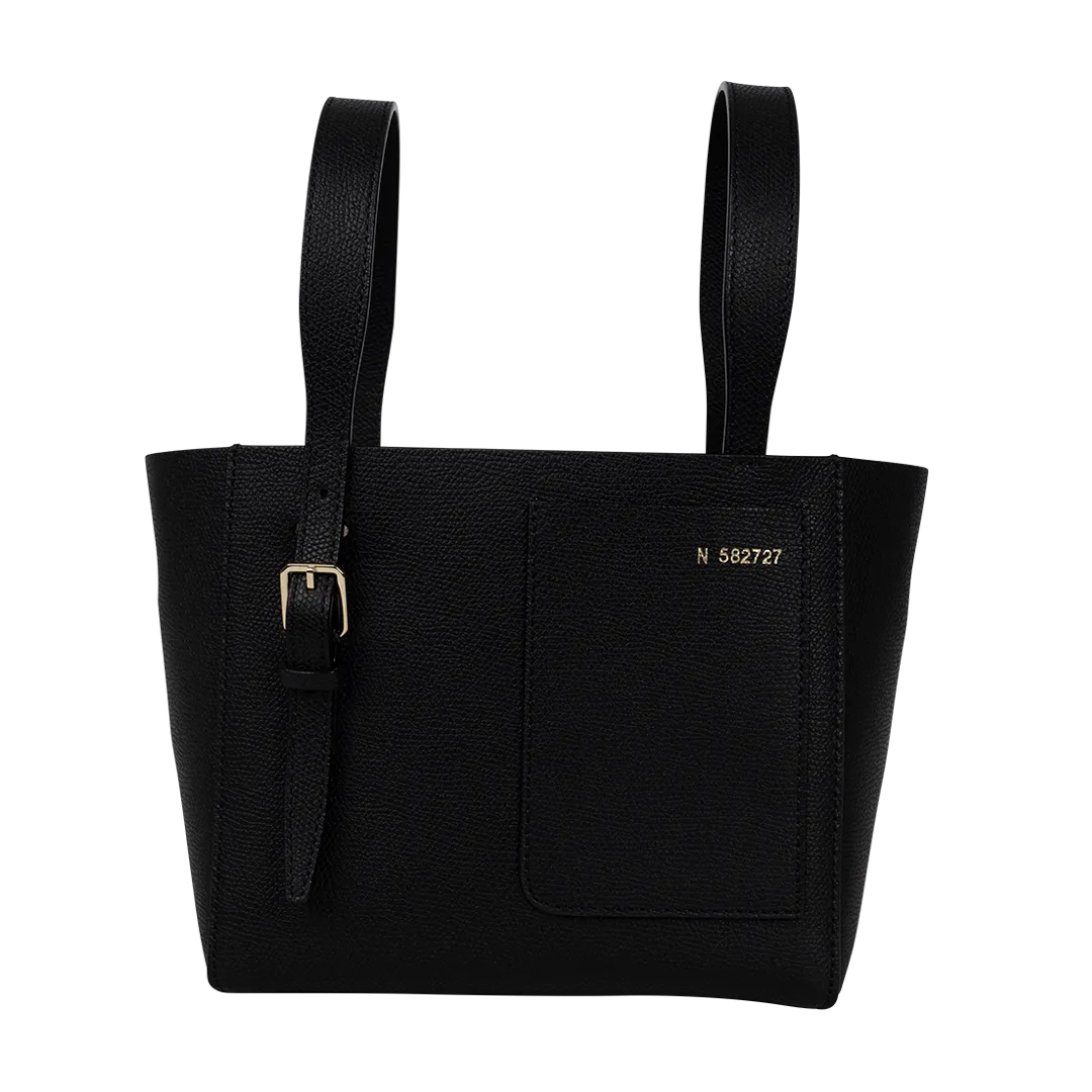 Mini Black Bucket Bag