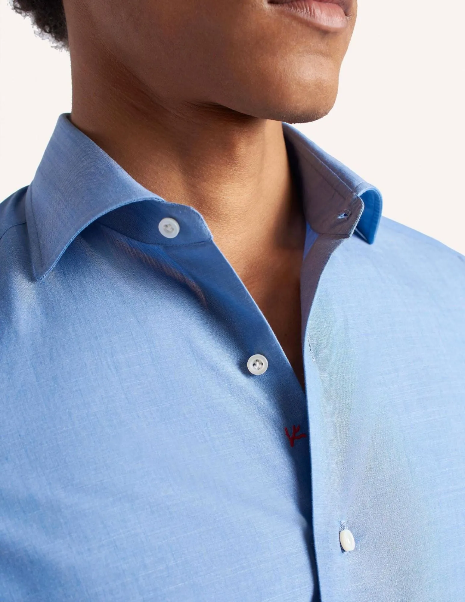 Mix Dress Shirt | Blue