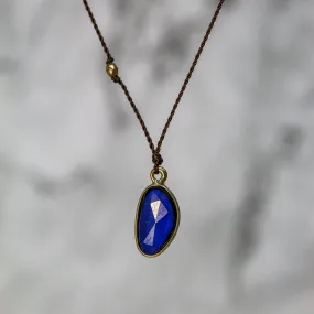 NEW! Sapphire Necklace with 18k Gold by Margaret Solow