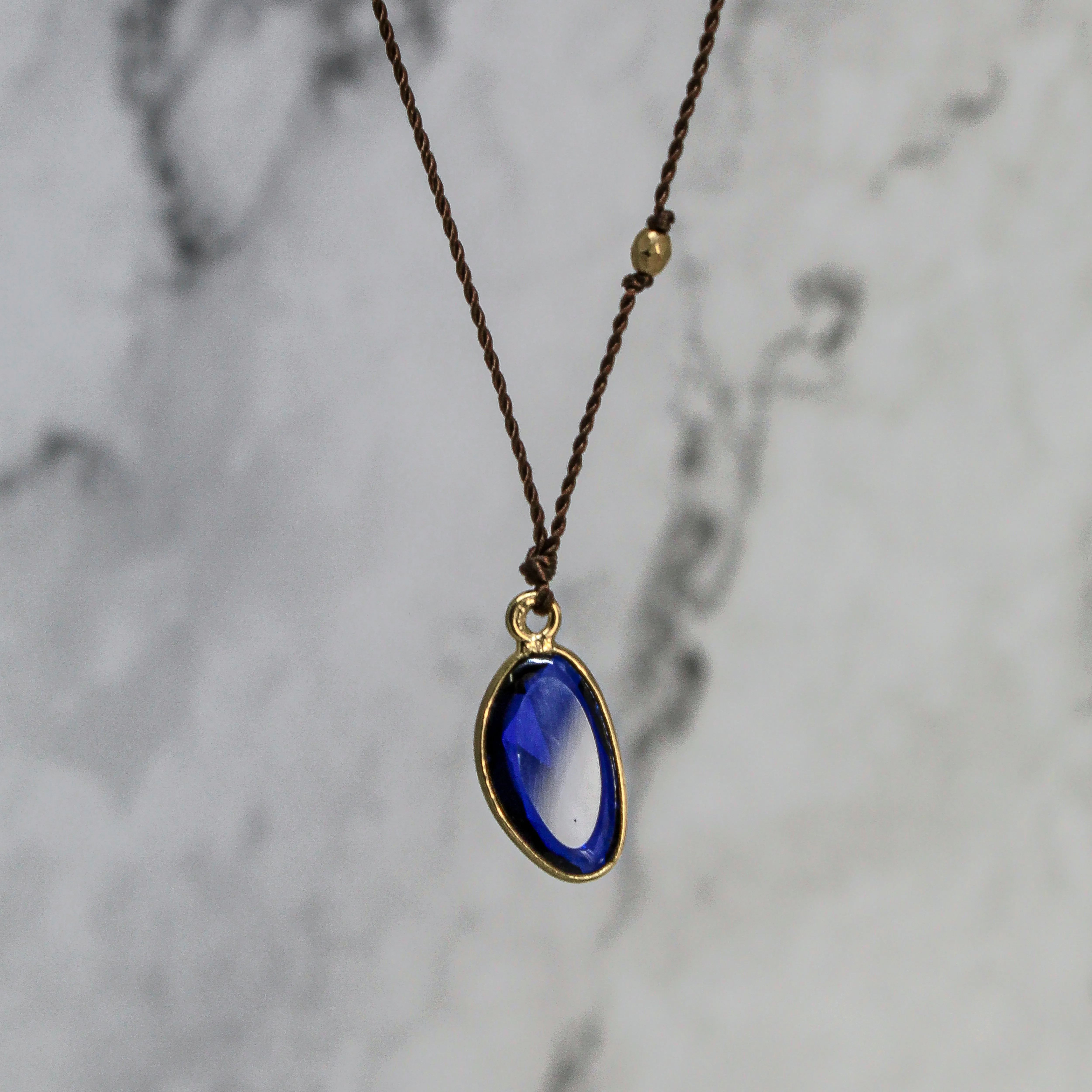 NEW! Sapphire Necklace with 18k Gold by Margaret Solow