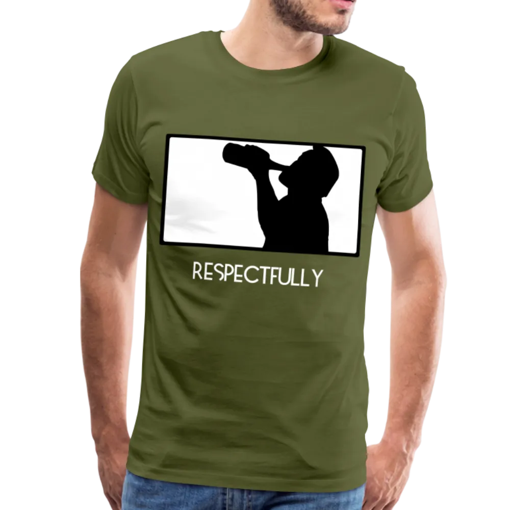 Nothinpodcast Respectfully graphic T