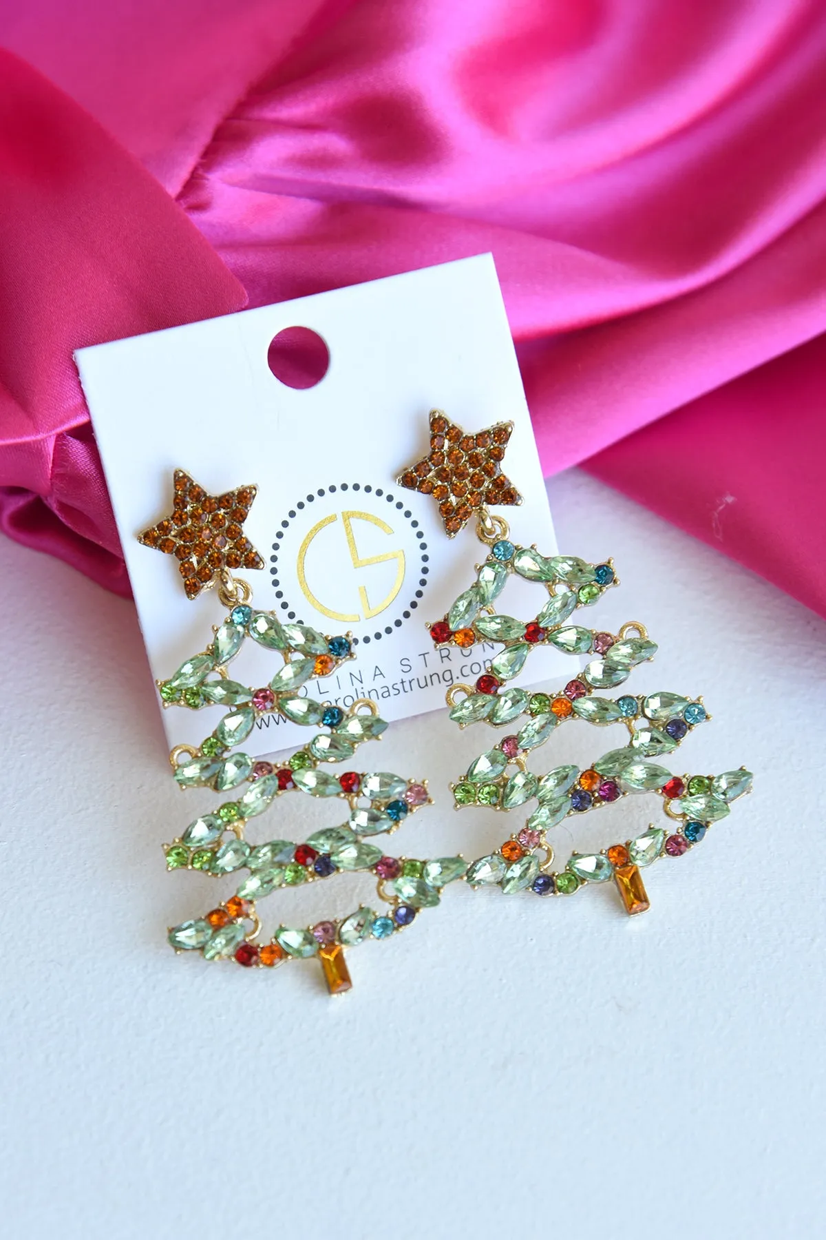 OH CHRISTMAS TREE EARRINGS