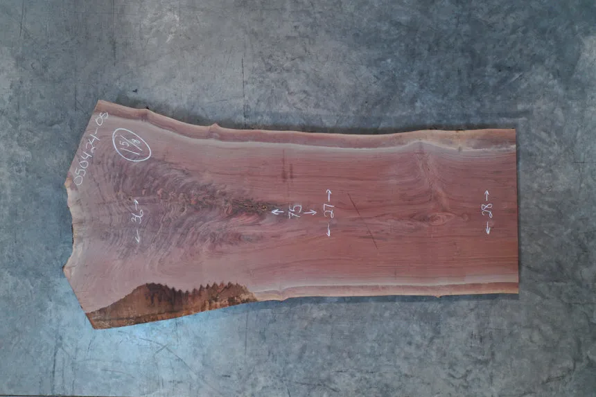 Oregon Black Walnut Slab 050424-05