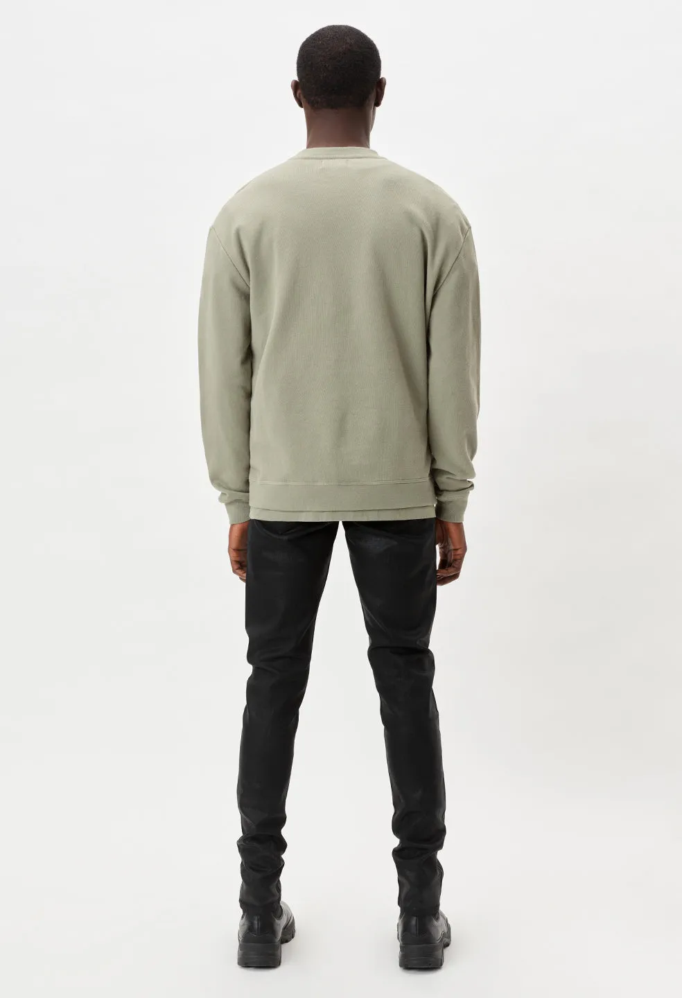 Oversized Crewneck Pullover / Sage