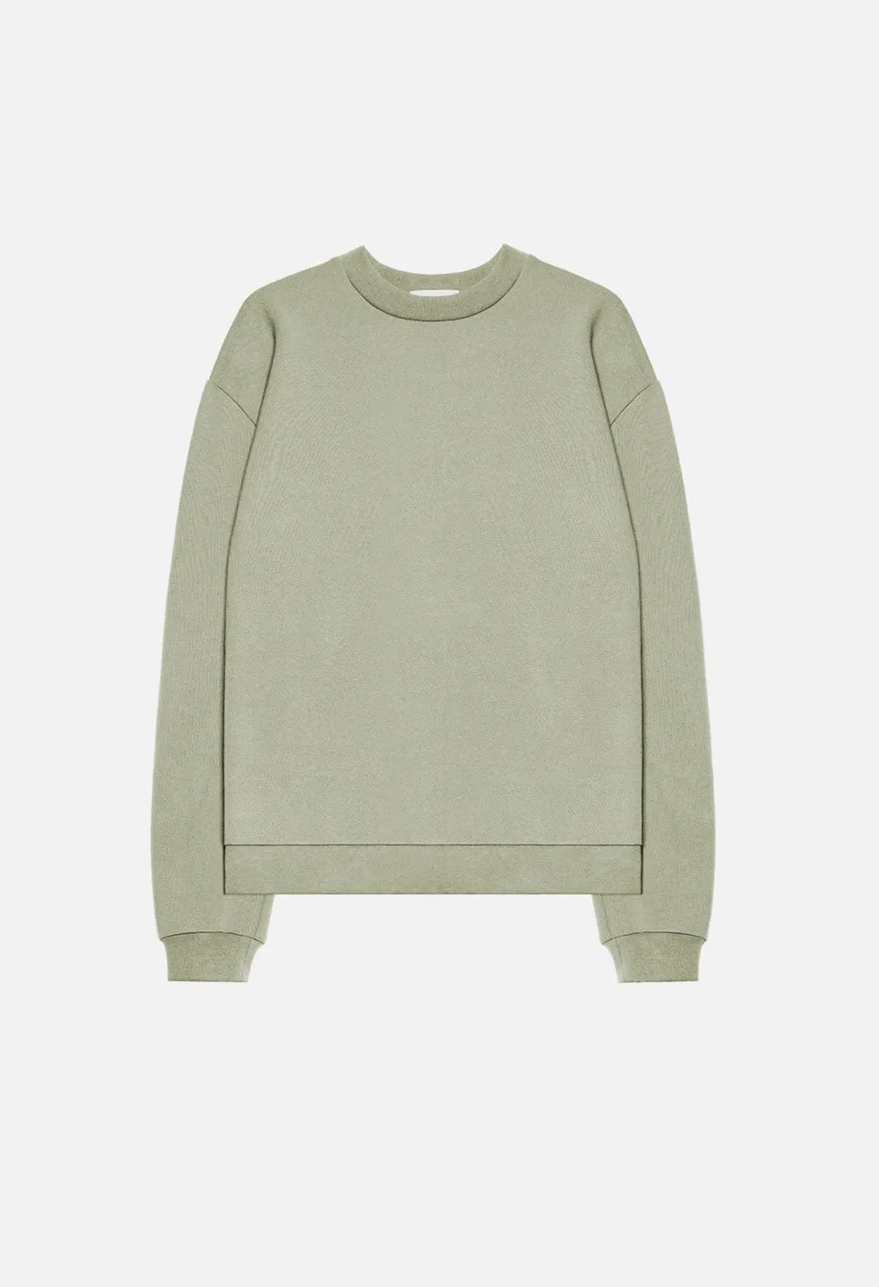 Oversized Crewneck Pullover / Sage