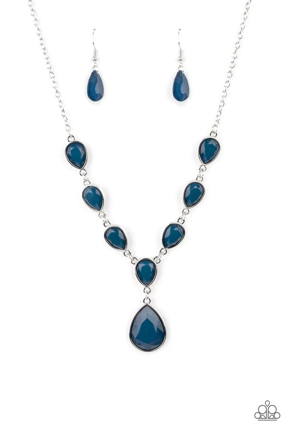 Paparazzi Necklace ~ Party Paradise - Blue