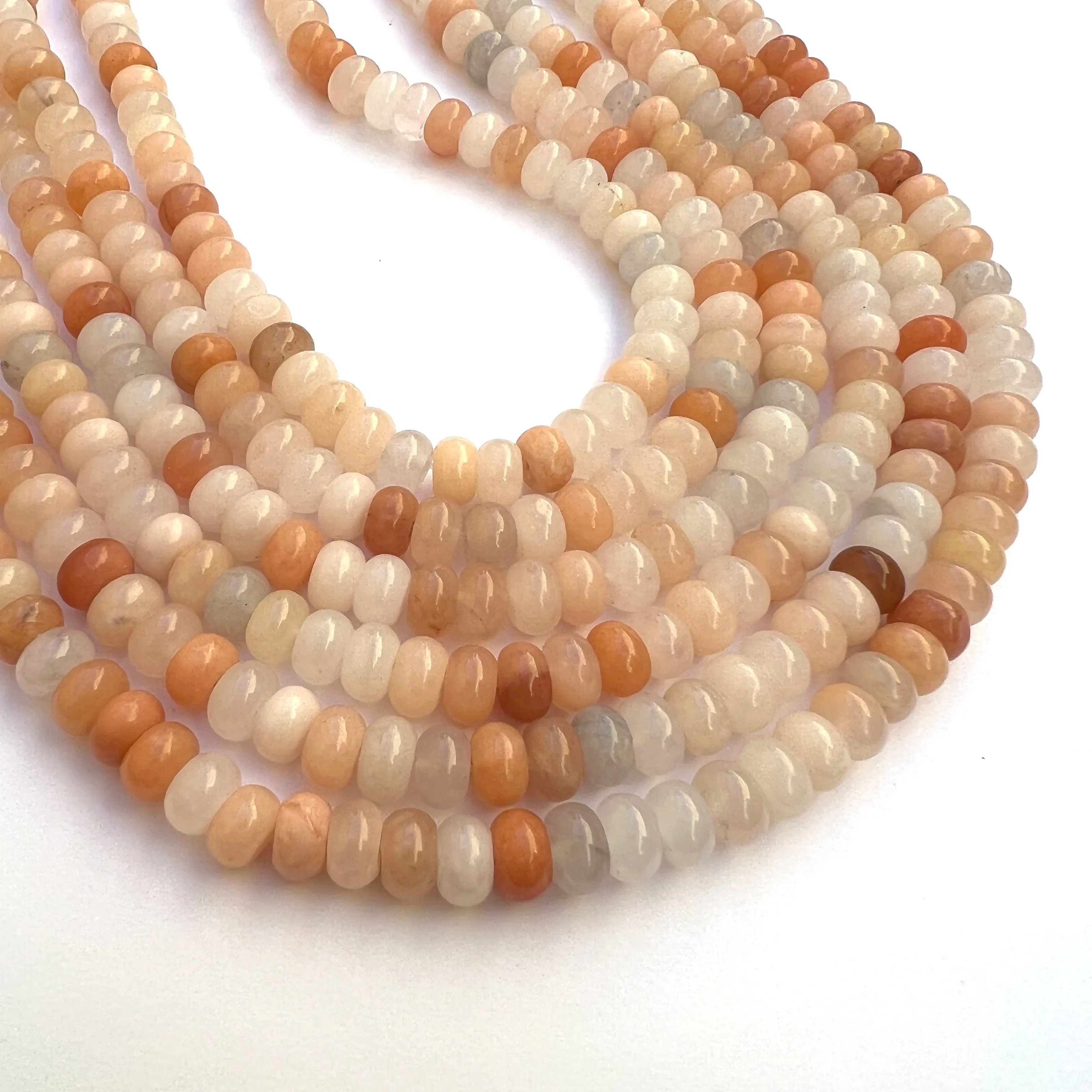 Pink Aventurine - Rondelles