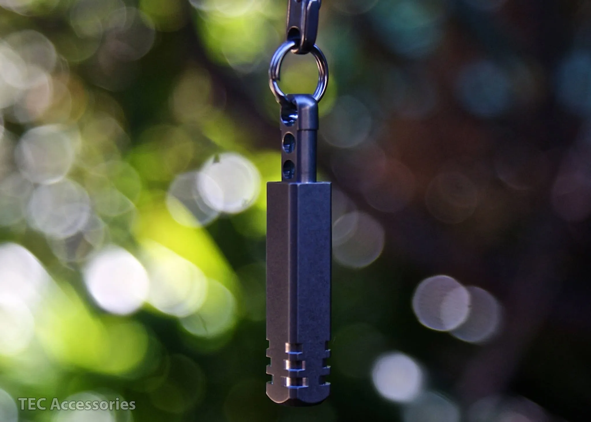 Pixel Ti Keychain Microlight