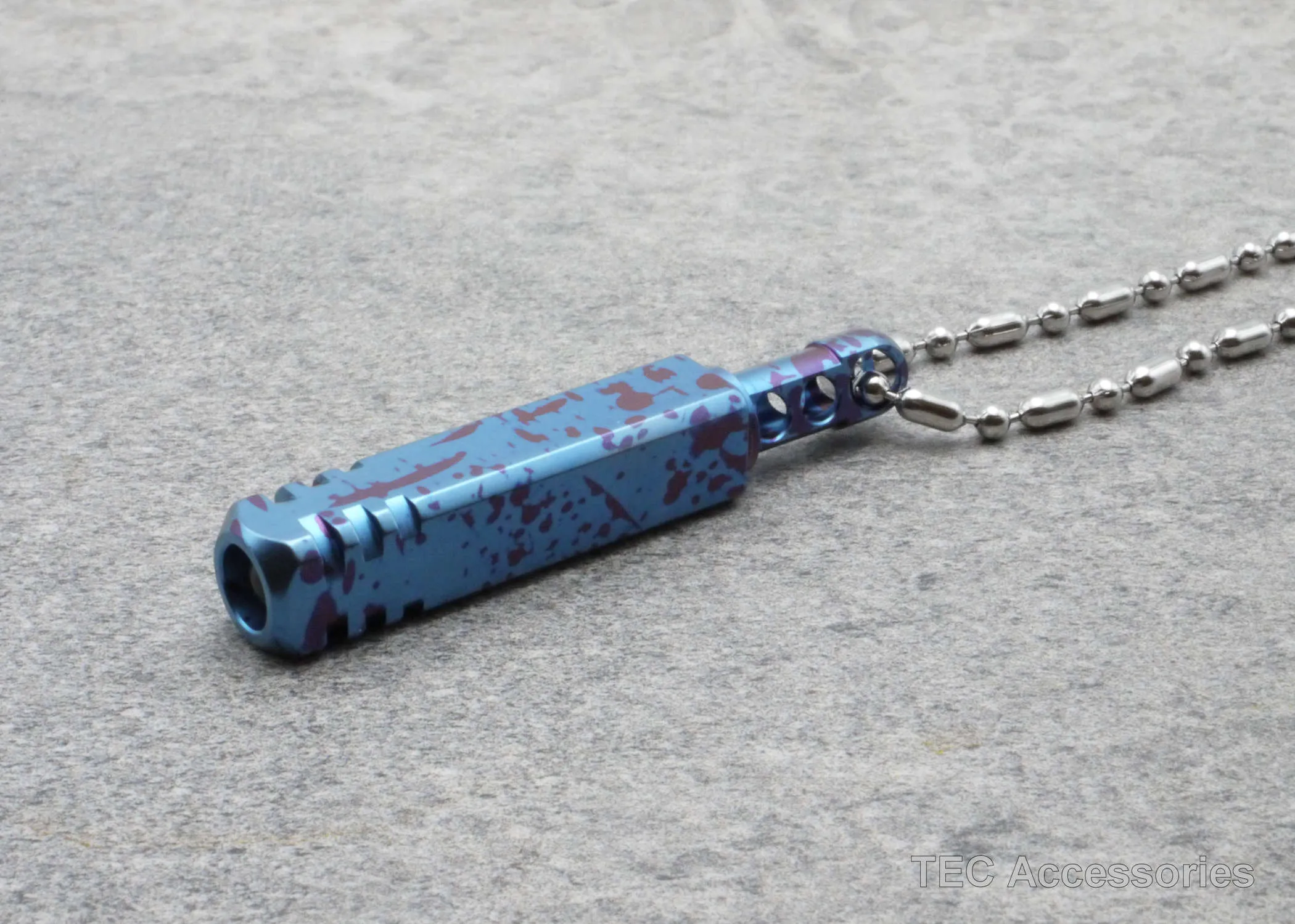 Pixel Ti Keychain Microlight