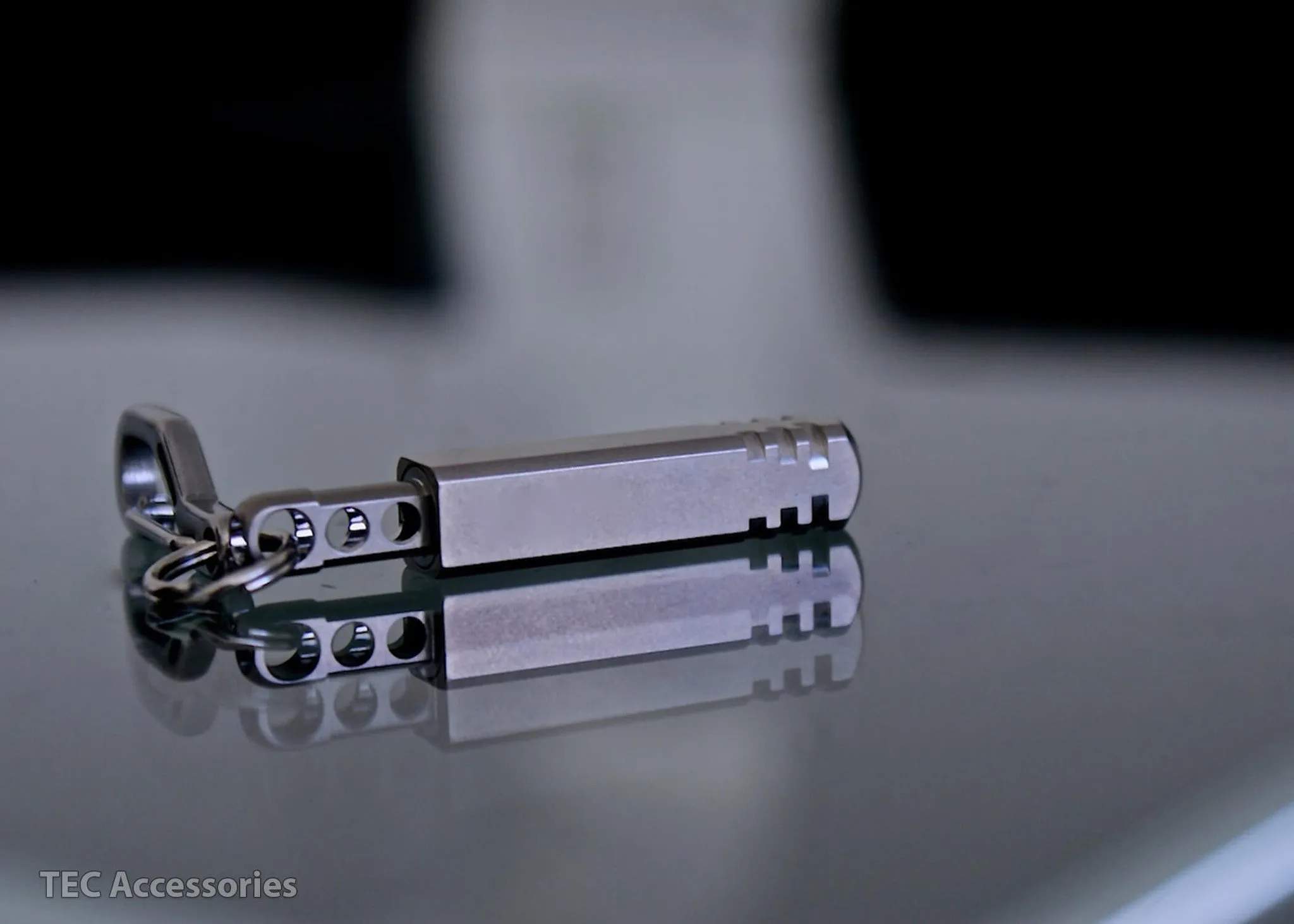 Pixel Ti Keychain Microlight