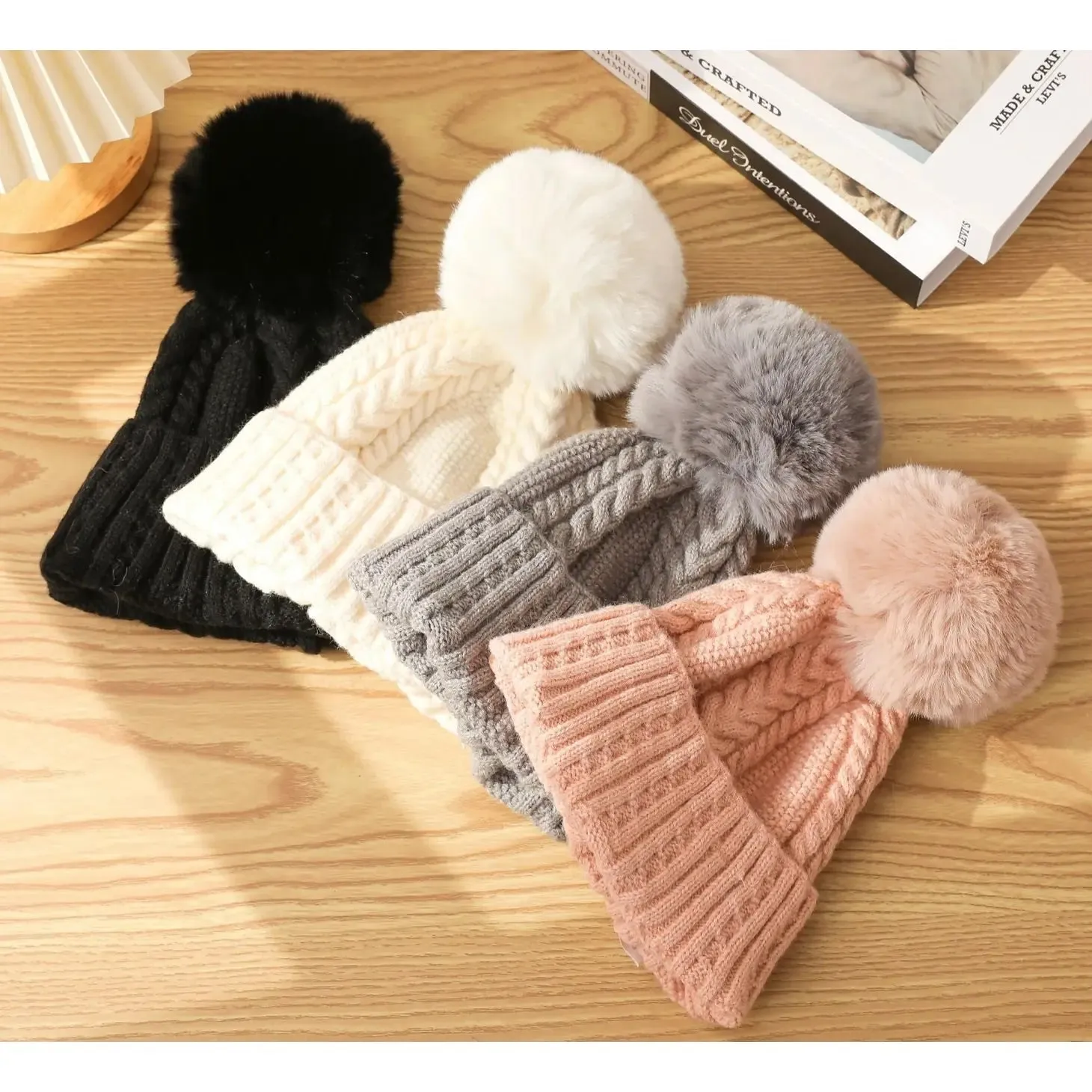 Pom Beanies