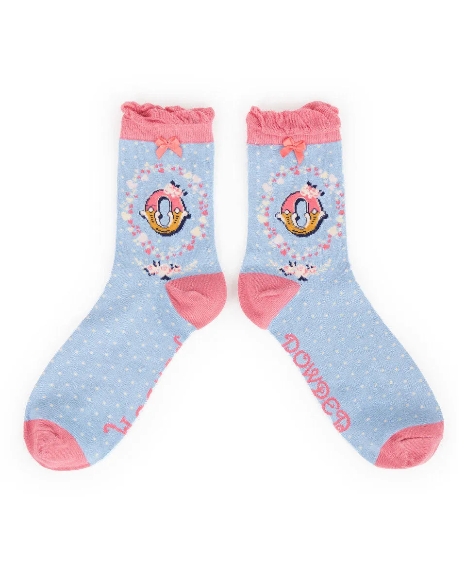 Powder - Alphabet socks O