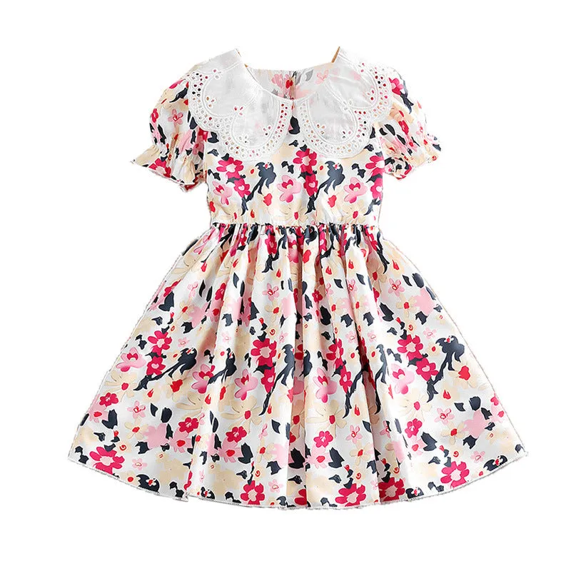 Printed Dress Children's Clothing