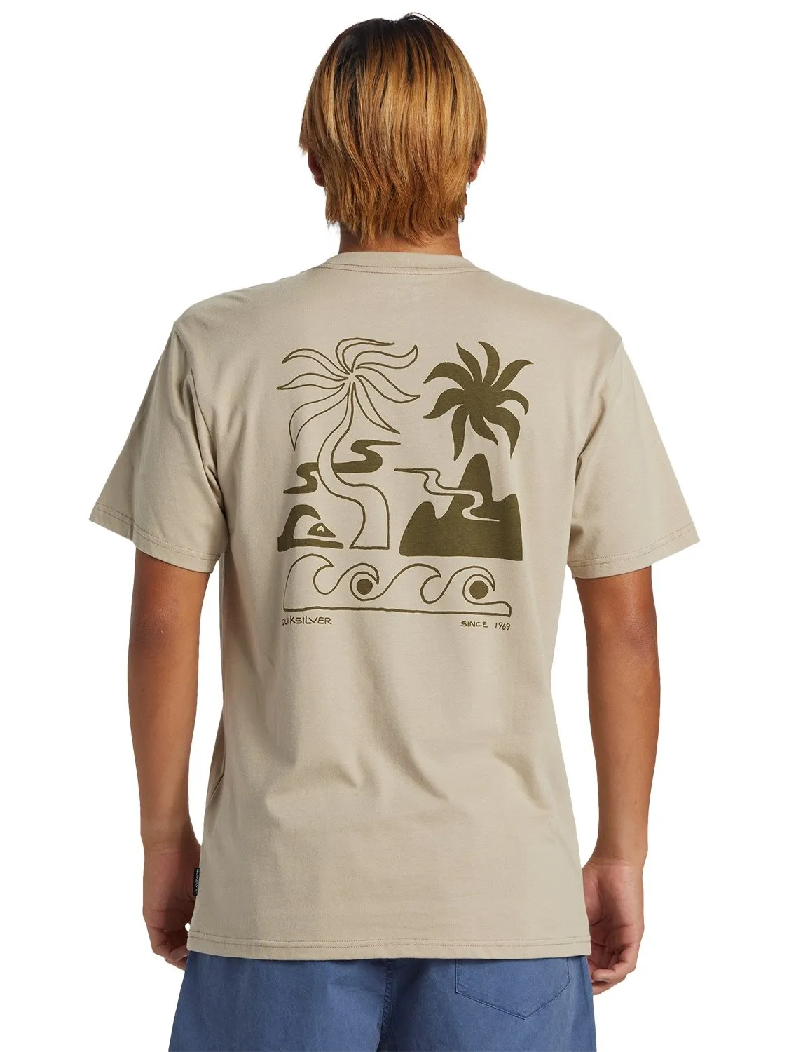 Quiksilver Mens Tropical Breeze Mor T-Shirt