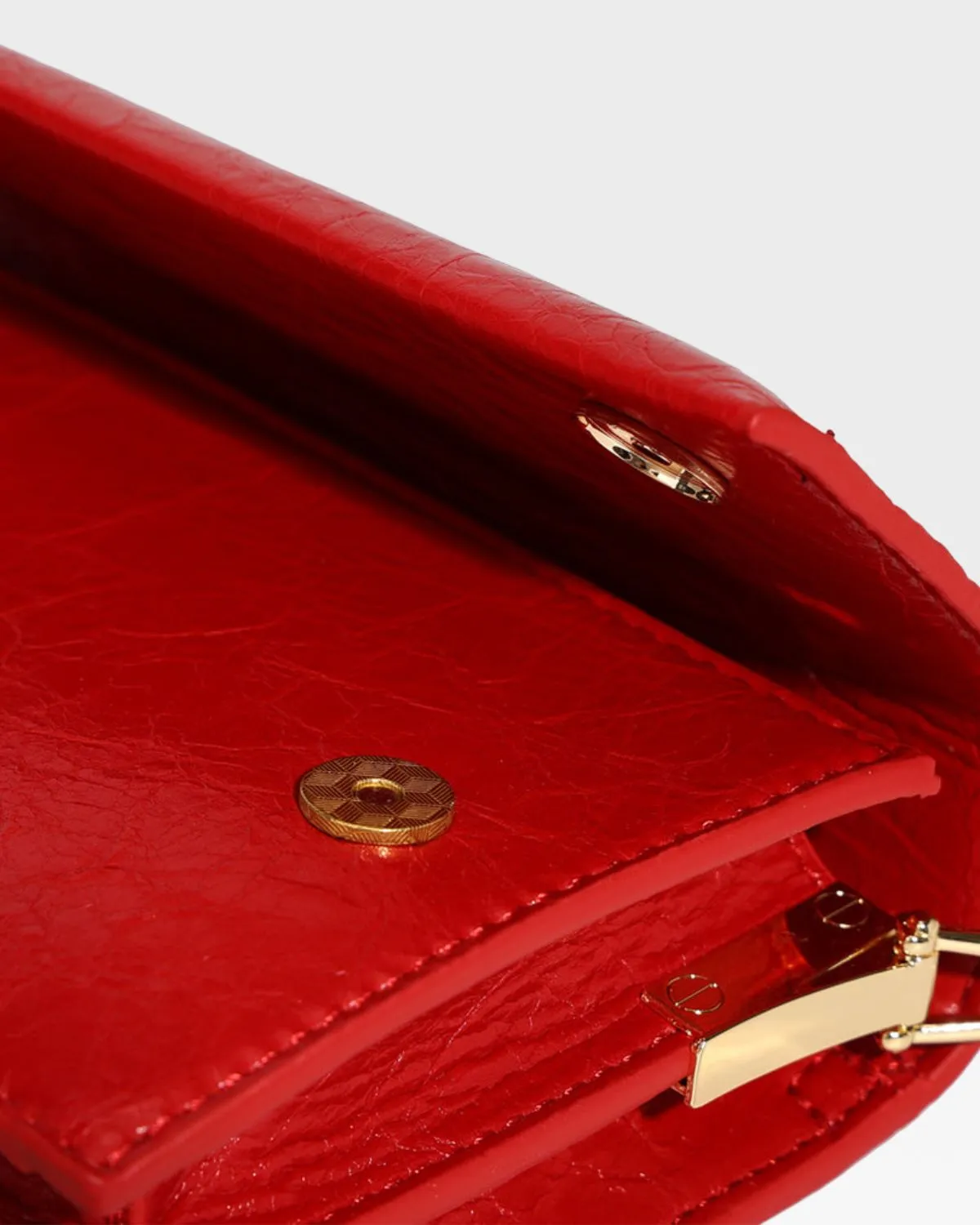 Red Camila Shoulder Bag