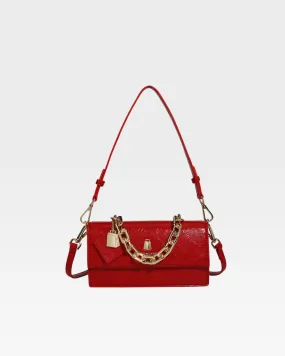 Red Camila Shoulder Bag