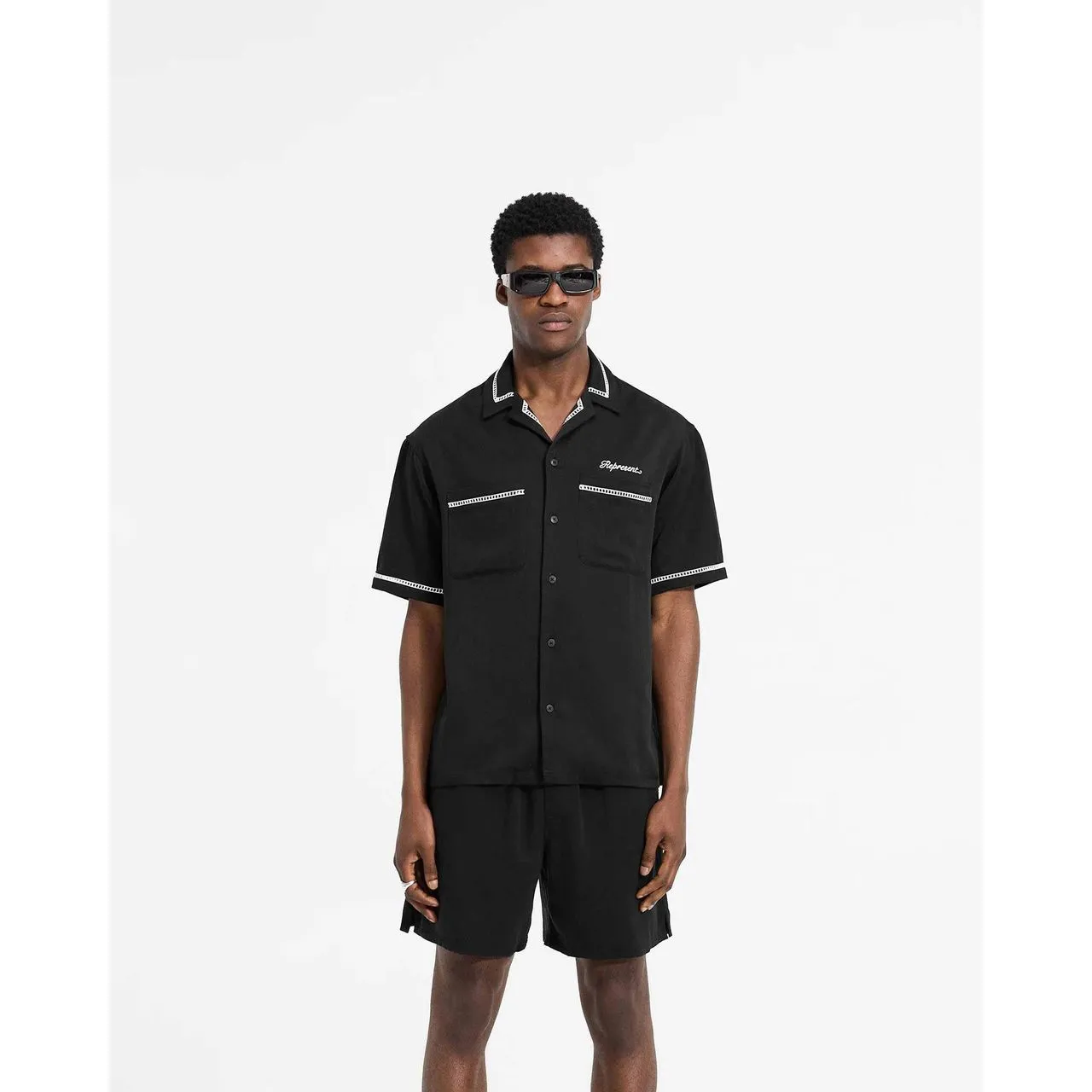 Represent Resort Shirt Jet Black