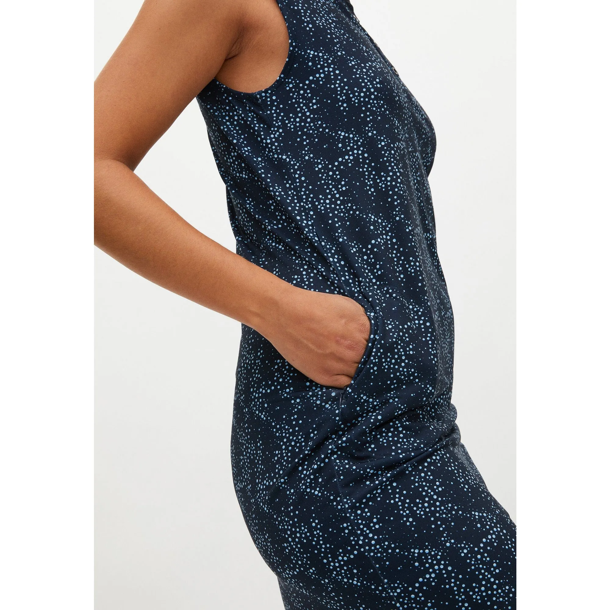 Rohnisch robe Rumi Dress Navy Space dot