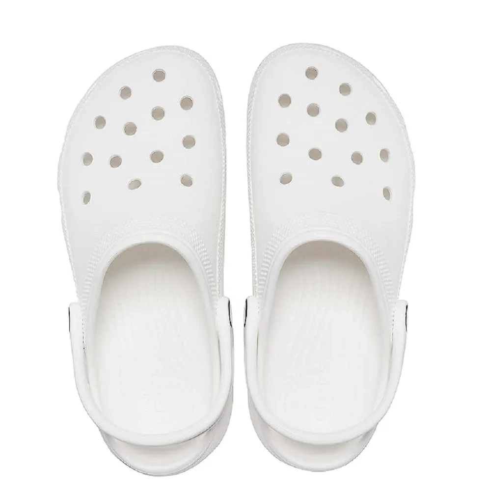 Scarpe casual Unisex Adulto- CROCS Art. 206750/WHI sabot bianco