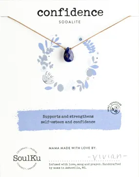 Sodalite Soul-Full of Light Necklace for Confidence