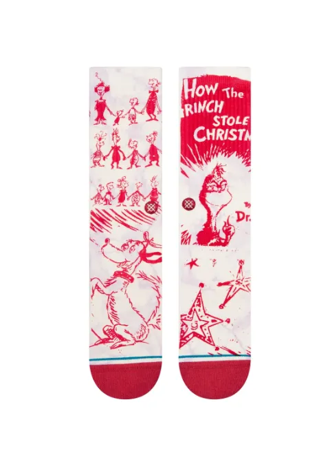 Stance Socks - FTP Grinch Every Who Crew Socks