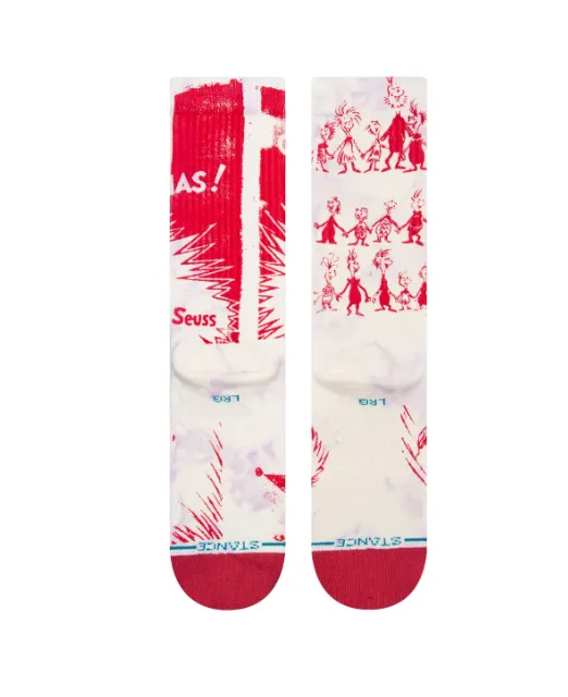 Stance Socks - FTP Grinch Every Who Crew Socks