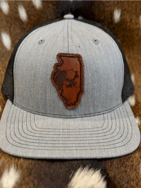 State of Illinois Bowfisherman PATCH Hat