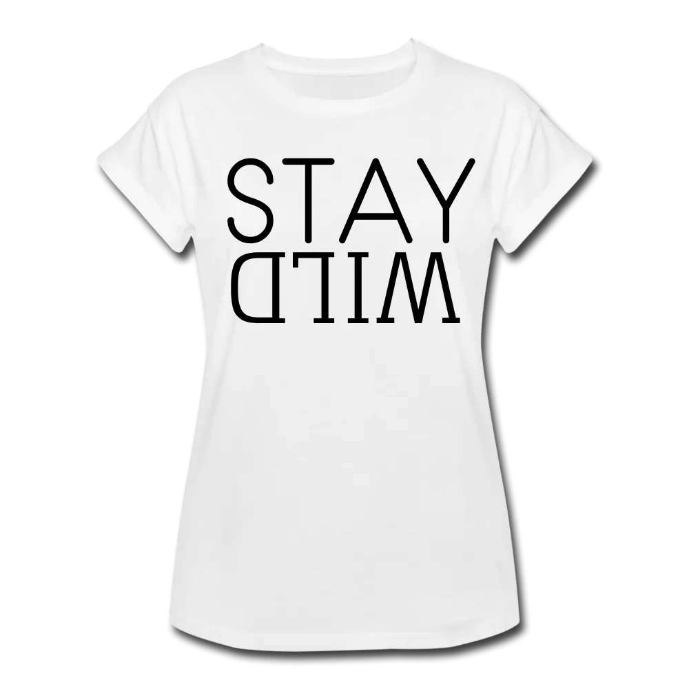 STAY WILD TEE | Boy Friend Tee | Short Sleeve - AtelierCG™