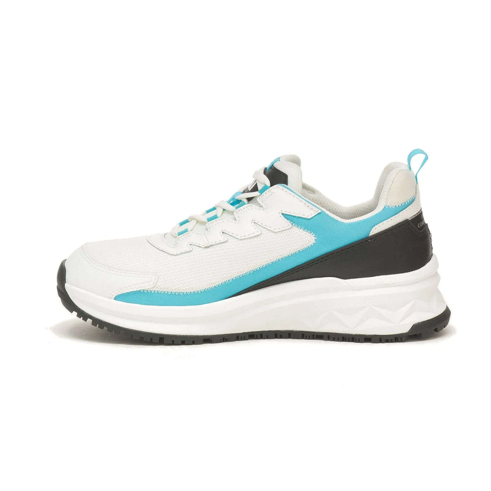 Streamline Runner WoMen's Composite-Toe Work Shoes Bright White/Blue