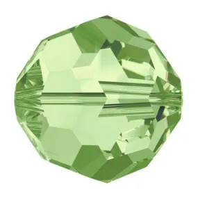 Swarovski 4mm Round - Peridot (10 Pack)