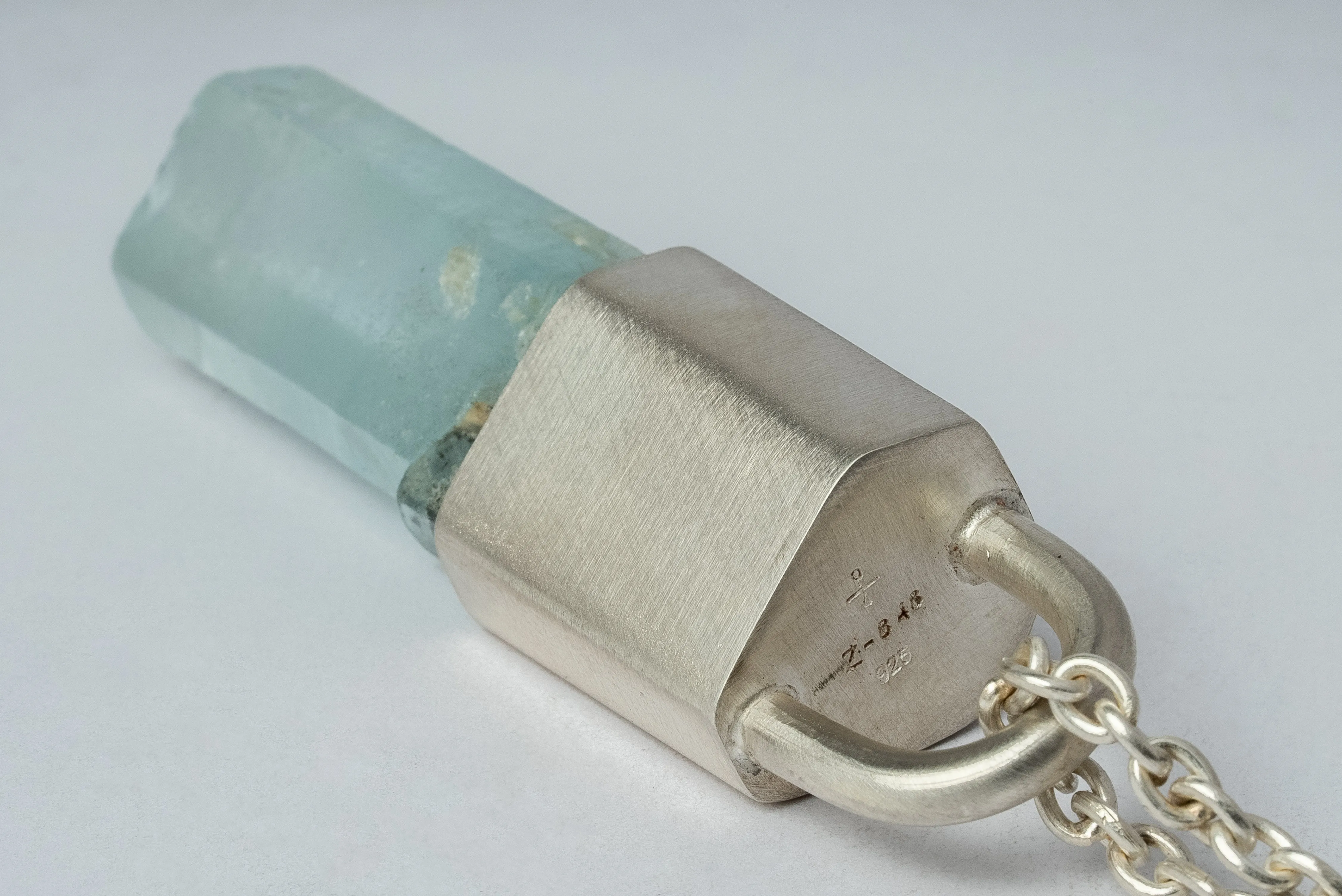 Talisman Necklace SPECIMEN (Aquamarine, MA AQU)