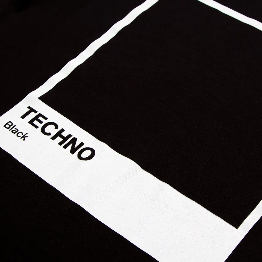 Techno Black - Tshirt - Black