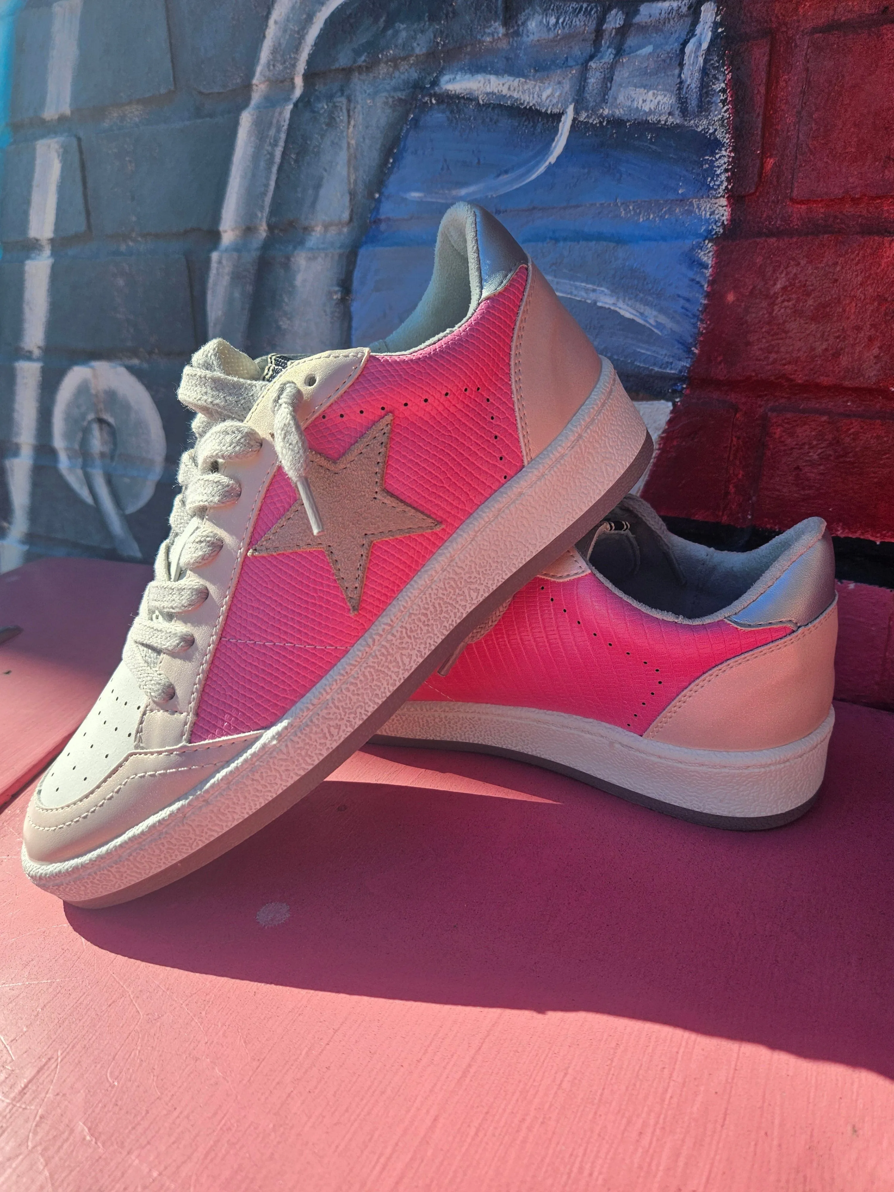 The Pink Liz Sneaker