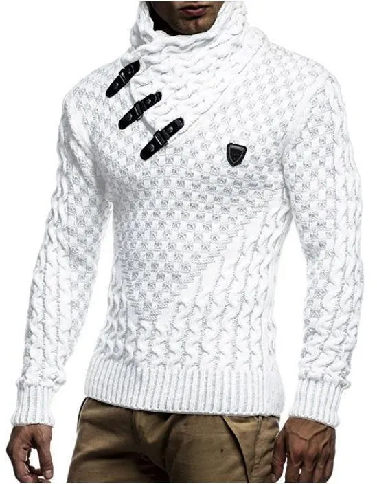 Turtleneck Pullover Sweater For Men