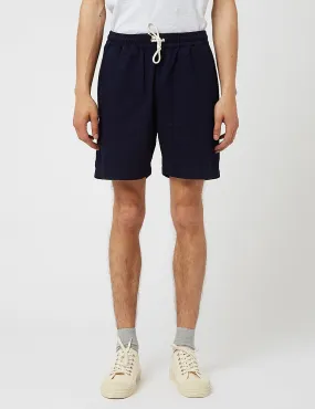 Universal Works Beach Shorts (Herringbone Denim) - Indigo