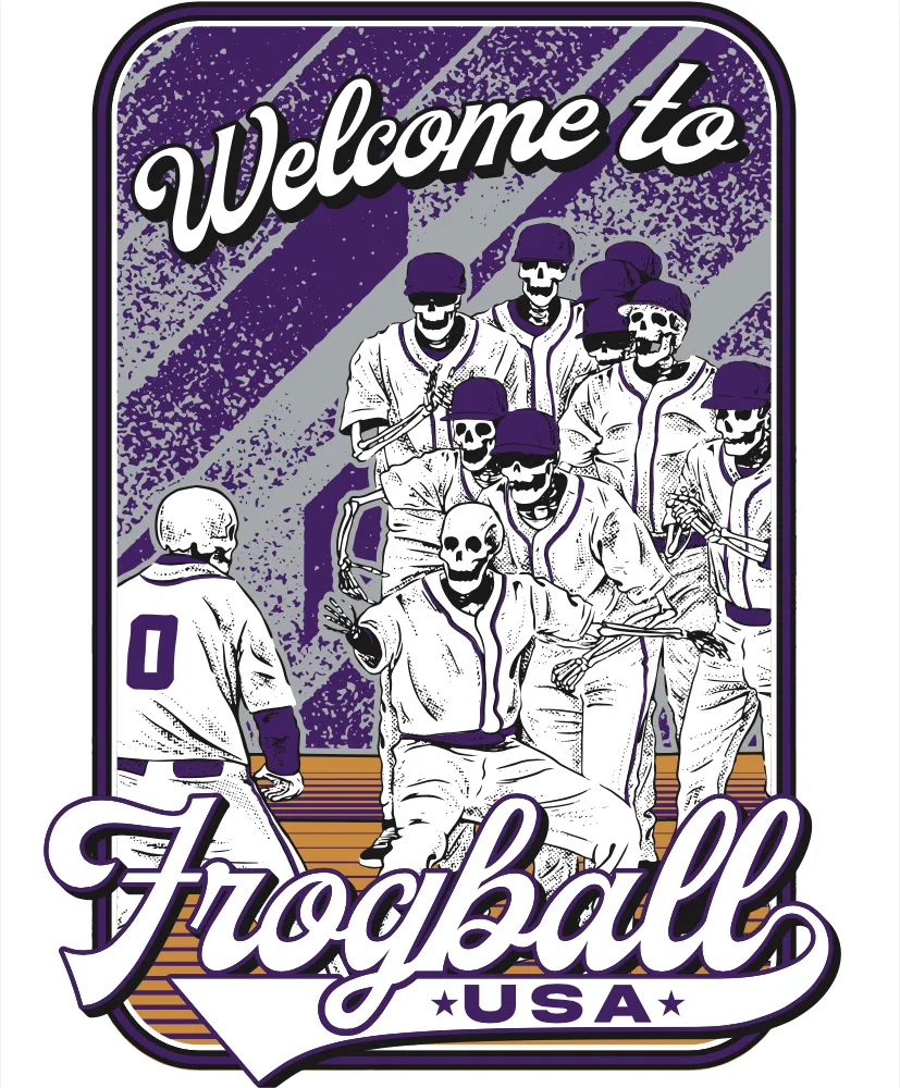 Welcome To Frogball Pocket Tee