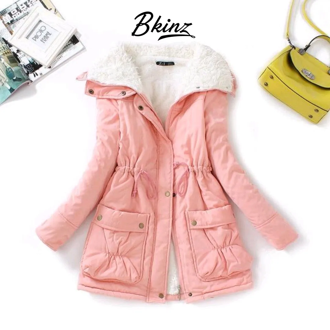 women Winter  Coat  Slim Snow Outwear Jacket Thick Cotton