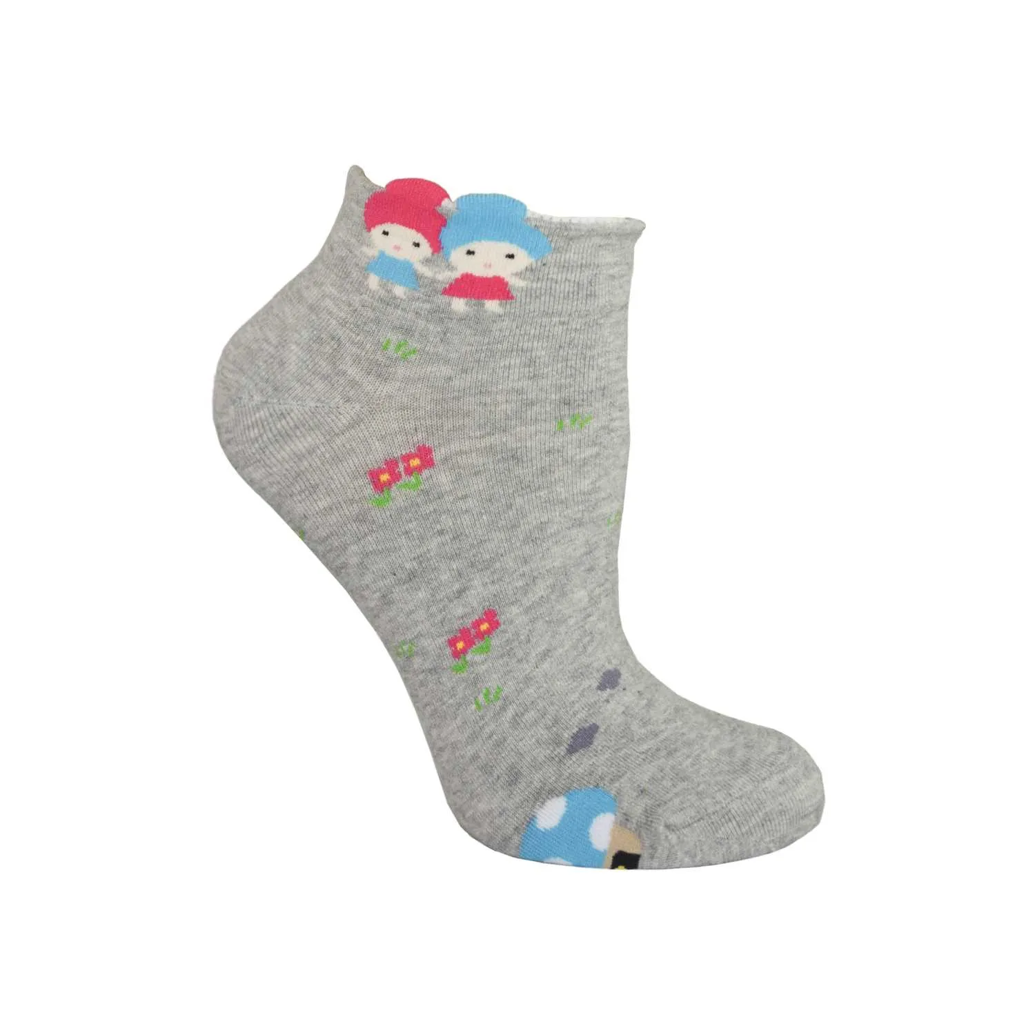 Women's Fairy Tales Socks - Gray