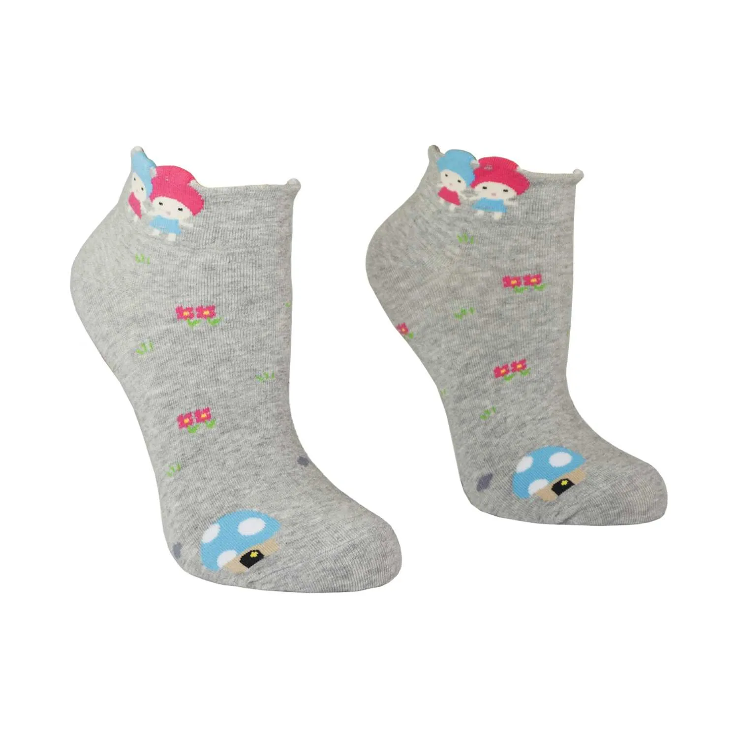 Women's Fairy Tales Socks - Gray