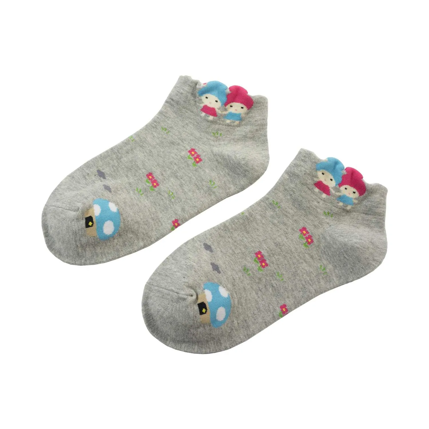 Women's Fairy Tales Socks - Gray