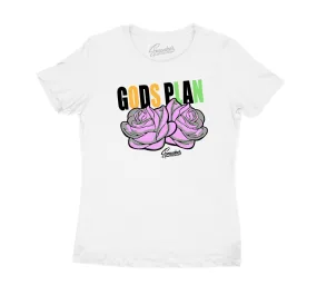 Womens Hare 7 Shirt - Gods Plan - White