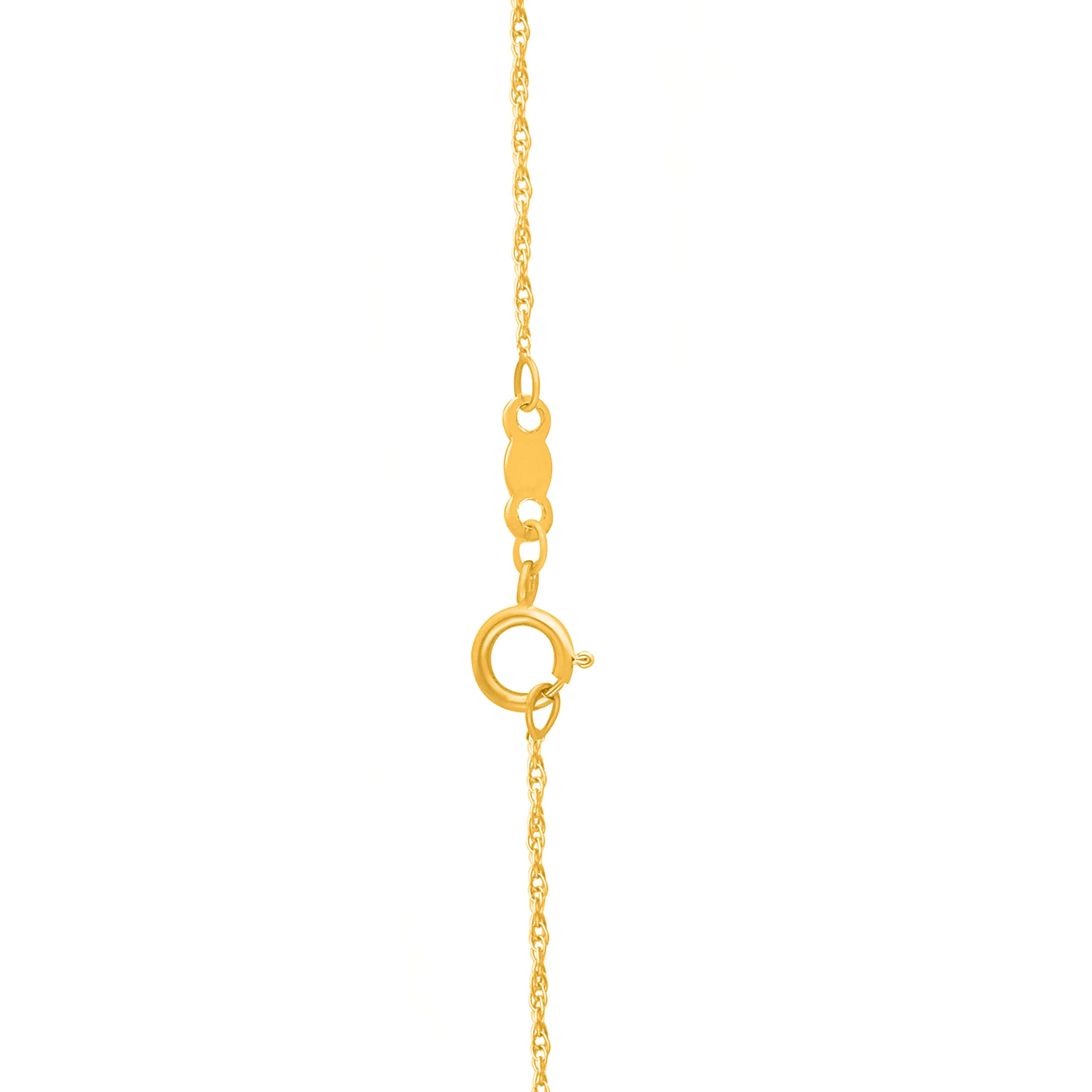 Yellow Gold Diamond Eternal Pendant